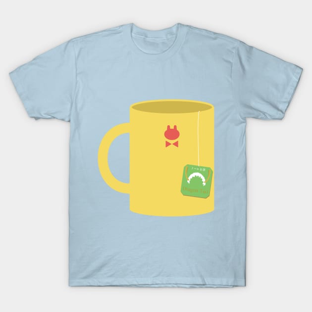 Dragon Tail Tea T-Shirt by eightrobins